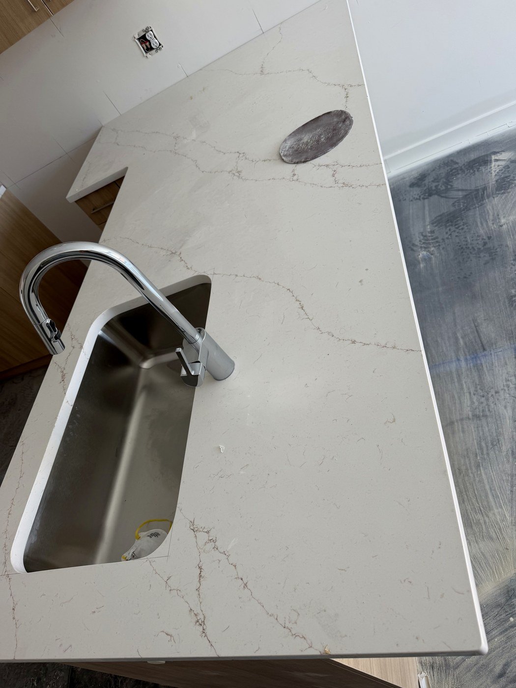 Kitchen cabinetry and stone installation
